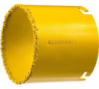 Коронка кольцевая STAYER PROFESSIONAL с карбидно-вольфрамовой крошкой, d=73мм 33345-73