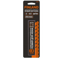 Лезвие для ножа FINLAND 1862 18мм сегментированное вороненое, 5шт.