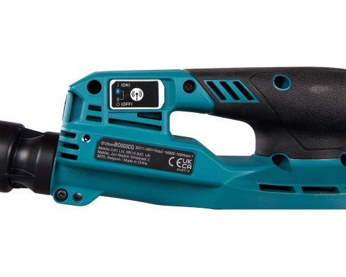 Виброшлифмашина эксцентриковая аккумуляторная MAKITA BO003CGZ с выносным аккумулятором