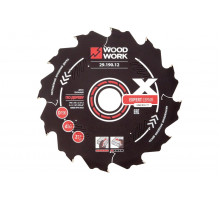 Пильный диск по дереву WOODWORK 190x2,4/1,6x30 Z=12 A=18 29.190.12