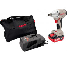 Гайковерт аккумуляторный Crown CT22046HX-4S TB ударный 20в, 350нм, 1/2