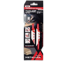 Пилки по дереву METALLICA Ultra T101AOF 75/50мм шаг 1,4мм, BiM крив. чист. рез, 2шт 907863