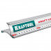 Линейка алюминиевая KRAFTOOL KRAFT-LINE 0.6 м усиленная со стальной направляющей 34275-60