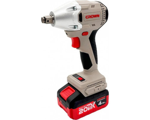 Гайковерт аккумуляторный Crown CT22046HX-4S TB ударный 20в, 350нм, 1/2