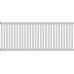 Радиатор отопления ROYAL THERMO Shift Q30 C2050-28 секц. RAL9016 дизайнерский НС-1631297