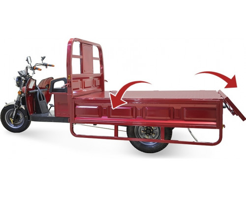 Трицикл грузовой RUTRIKE D4 NEXT 1800 60V1500W Красный 3118 025099-3118