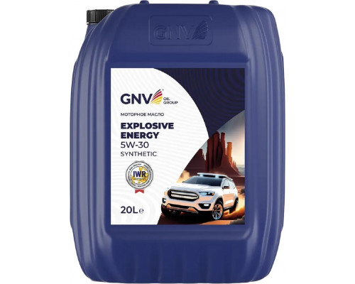 Масло моторное GNV Explosive Energy 5W30 Synthetic 20 л GEE1010453040120530020