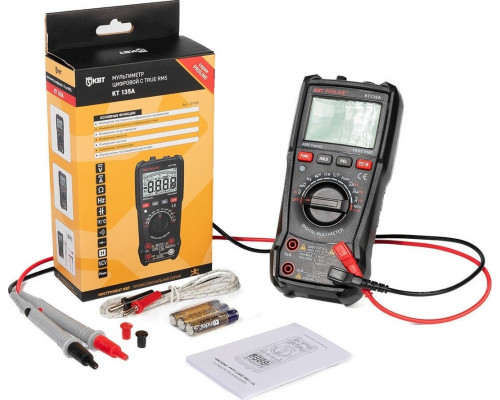 Мультиметр цифровой КВТ KT 135А PROLINE 101562