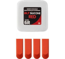 Набор шпателей DLT 1756 запасных для Silicone, 6r-red