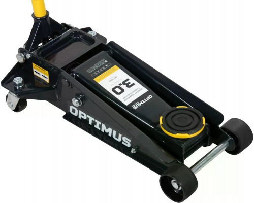 Домкрат подкатной гидравлический Optimus OPT-7550, 3 т
