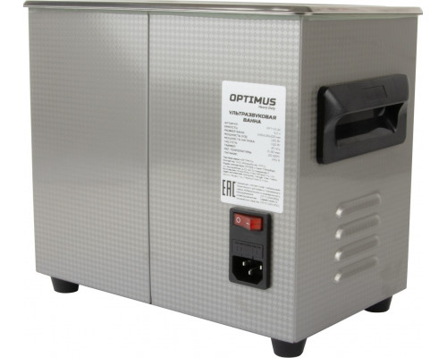 Мойка ультразвуковая Optimus OPT-UC32 с подогревом, 3,2 л