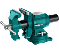 Тиски KRAFTOOL 3D Multi-Purpose 125 мм, чугунные слесарные 32706-125