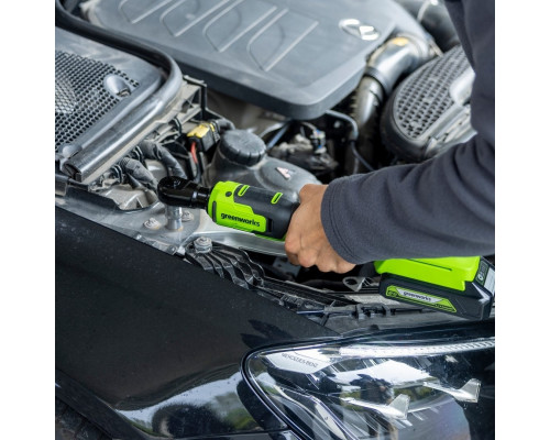 Гайковерт аккумуляторный GREENWORKS GD24RW 24V 3804007CUA