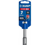 Бур SDS-plus ЗУБР ПРОФИ-4Х 7x160 мм 29313-160-07