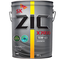 Масло моторное ZIC X7000 15W40 CK-4 20 л 192744