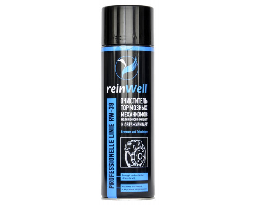 Очиститель тормозных механизмов REINWELL RW-38 0,5 л 3239