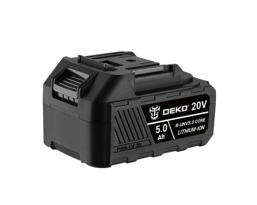 Аккумуляторная батарея DEKO 20V 5.0Ah Li-ion CORE R-UNV 083-1016