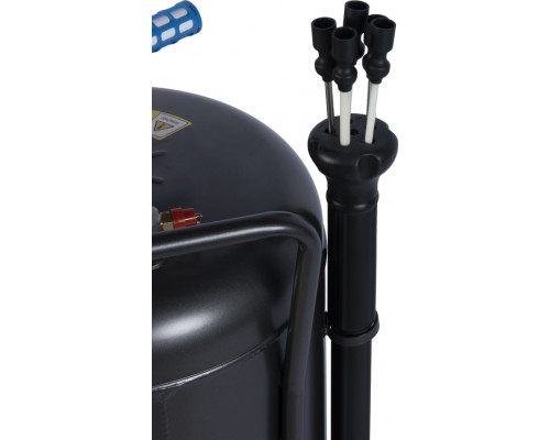 Маслосборная установка WiederKraft WDK-89282 80л с воронкой и откачкой через щуп