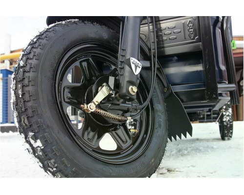 Трицикл грузовой RUTRIKE D4 NEXT КАБИНА 1800 60V1500W Серый 2582 023400-2582