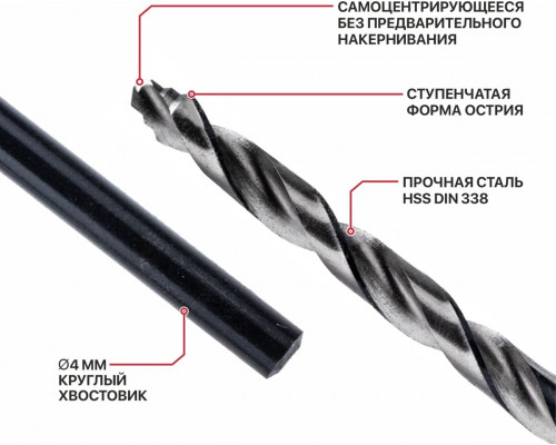 Сверло по металлу P.I.T. AMED16-0004