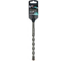 Бур SDS-plus METALLICA Optima 14х210/150 мм по бетону напайка с центром, 2 спирали 904497