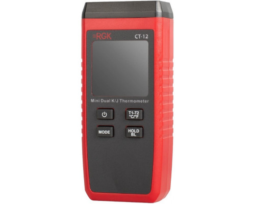 Измеритель температуры контактный RGK CT-12 с поверкой, комплект TR-10A и TR-10W