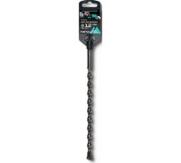 Бур SDS-plus METALLICA Optima 12х260/200 мм по бетону напайка с центром, 2 спирали 904398