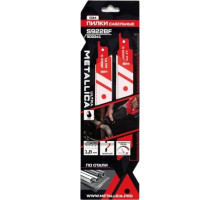 Полотна для сабельных пил METALLICA Ultra S922BF 150/125мм шаг 1,8мм, BiM по металлу 2шт 908341