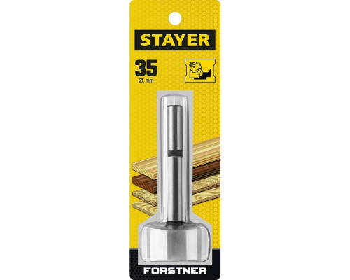Сверло по дереву STAYER Forstner 35мм, форстнера дсп 29985-35_z01