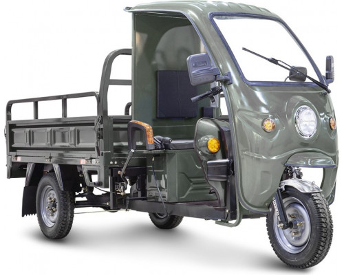 Трицикл грузовой RUTRIKE D4 КАБИНА 1800 60V1500W Серый 3135 025111-3135