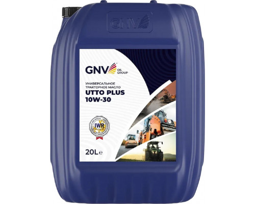 Масло трансмиссионное GNV UTTO Plus 10W30 20 л GUP1012813011111030020