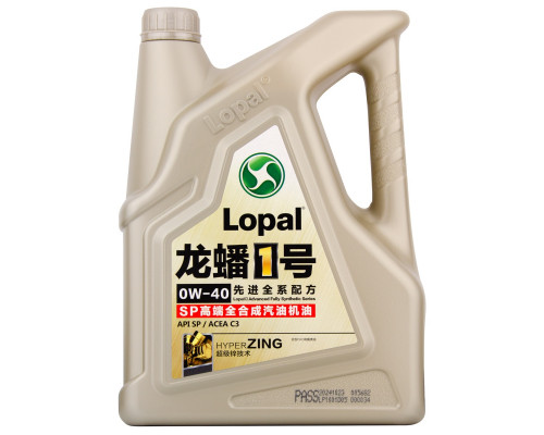 Масло моторное LOPAL 1 Advanced Fully Synthetic Series SP 0W40 4 л LPL38183
