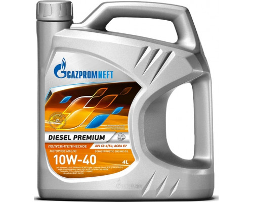 Масло моторное GAZPROMNEFT Diesel Premium 10W-40 4 л 2389901339