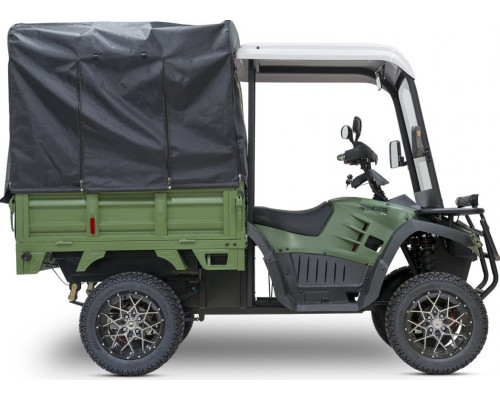 Квадроцикл грузовой электрический RUTRIKE Рейнджер Зеленый 3232 026255-3232