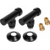 Полотенцесушитель ROYAL THERMO Pino black П25 500х1200 НС-1434031