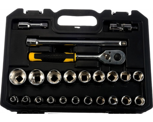 Набор головок 1/2 дюйма STANLEY STMT82830-1, 24 предмета