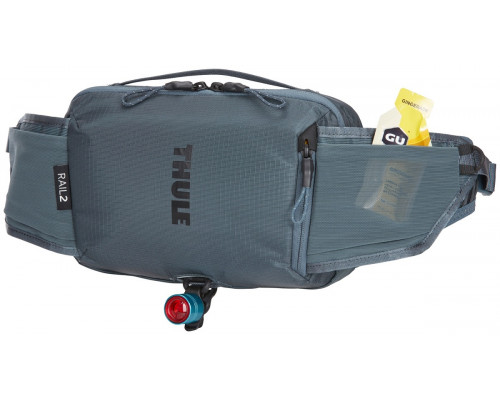 Сумка на пояс THULE 3204480 спортивная Rail, 2L, Dark Slate