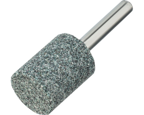 Шарошка абразивная DENZEL 76025 цилиндр, 19x25 мм, дрели, хвостовик d 6мм