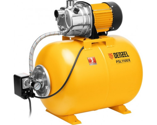 Установка для водоснабжения Denzel PSL1100X 3600 л/ч с ресивером 50 л 97311