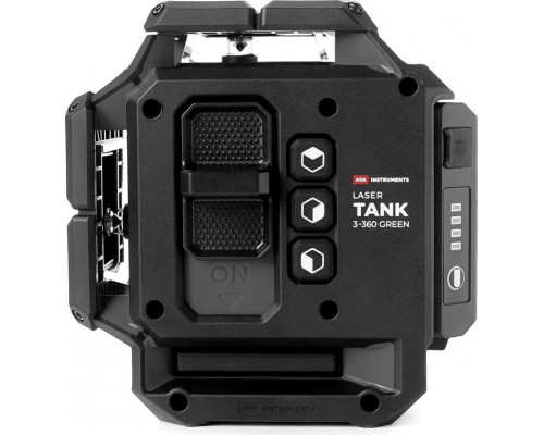 Лазерный уровень ADA LaserTANK 3-360 GREEN Zero Edition А00780