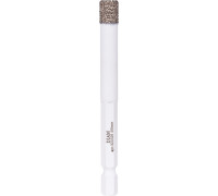 Сверло алмазное DIAM 8x35x1/4 HEX-E Extra Line V-TECH (в спекание) 320326