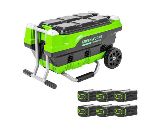 Зарядное устройство для аккумуляторов GREENWORKS 82.0V 2 955 107 (тележка) на 6 портов 2955107