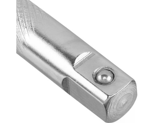 Вороток Denzel 14063 Г-образный, 250х50 мм, квадрат 1/2", CrV, матовый