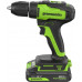 Дрель-шуруповерт аккумуляторная GREENWORKS GD24DD35 24V, АКБ 2Ач и ЗУ 3704007CUA