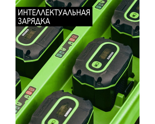 Зарядное устройство для аккумуляторов GREENWORKS 82.0V 2 955 107 (тележка) на 6 портов 2955107