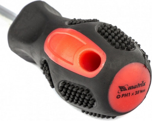 Отвертка крестовая MATRIX 12232 Anti-slip, PH1х38 мм