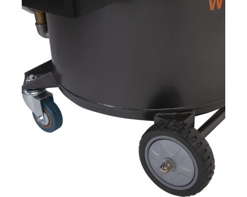 Маслосборная установка WiederKraft WDK-89292 40л с воронкой и откачкой через щуп