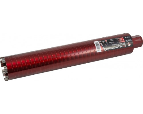 Алмазная коронка для сухого сверления DIAM САСС 82x450х4x1,1/4UNC Extra Line Titan HIT (арм. бетон) 313037