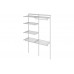 Гардеробная система ПРАКТИК HOME Optima G120 белая S70199916501