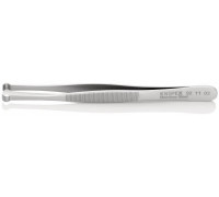 Пинцет KNIPEX KN-921103 позиционный, 122 мм, гладкие прямые губки